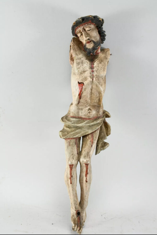 Corpo di Cristo intagliato fine XVII secolo